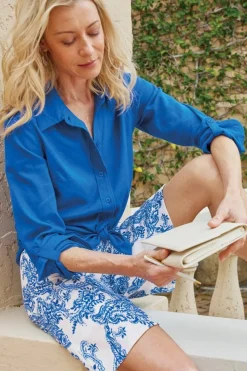 Soft Surroundings Marilla Gauze Shorts- Pants|Shorts