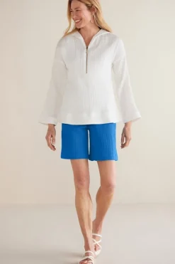 Soft Surroundings Marilla Gauze Shorts- Pants|Shorts