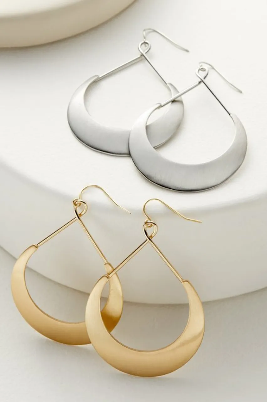 Soft Surroundings Marlo Hoop Earrings- Jewelry|Earrings