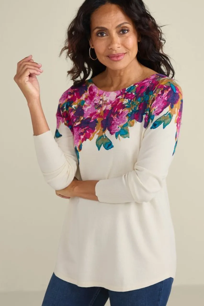 Soft Surroundings Marlyn Tunic Sweater- Tops|Sweaters & Cardigans