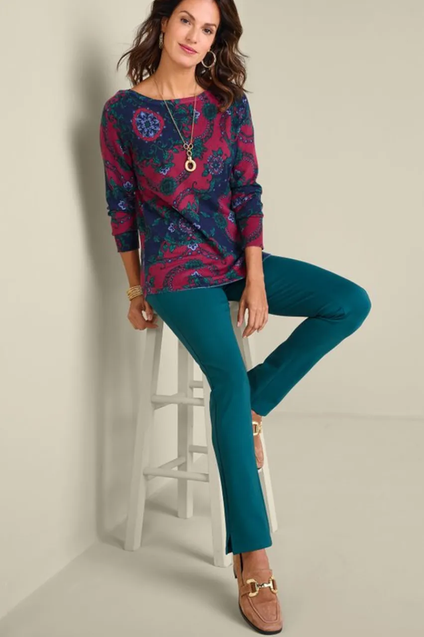 Soft Surroundings Marlyn Tunic Sweater- Tops|Sweaters & Cardigans