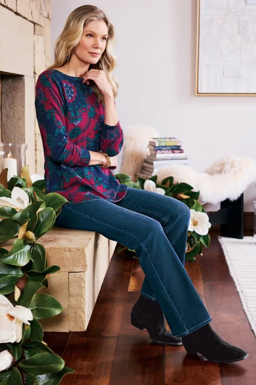 Soft Surroundings Marlyn Tunic Sweater- Tops|Sweaters & Cardigans