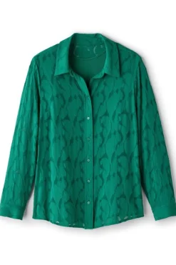 Soft Surroundings Matine Jacquard Tunic & Cami- Tops