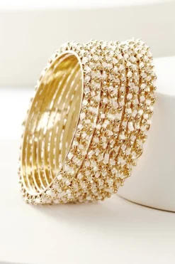 Soft Surroundings Mena Beaded Bangle Set- Jewelry|Bracelets