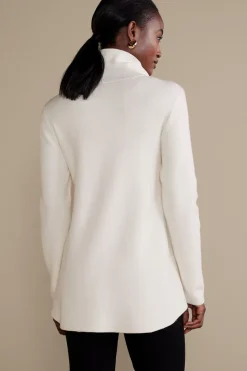 Soft Surroundings Meria Zip Cardi- Tops|Sweaters & Cardigans