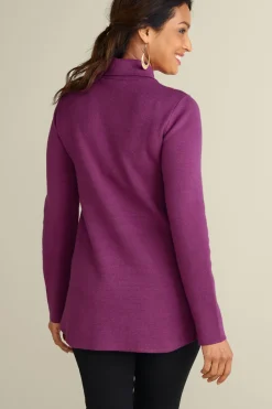 Soft Surroundings Meria Zip Cardi- Tops|Sweaters & Cardigans