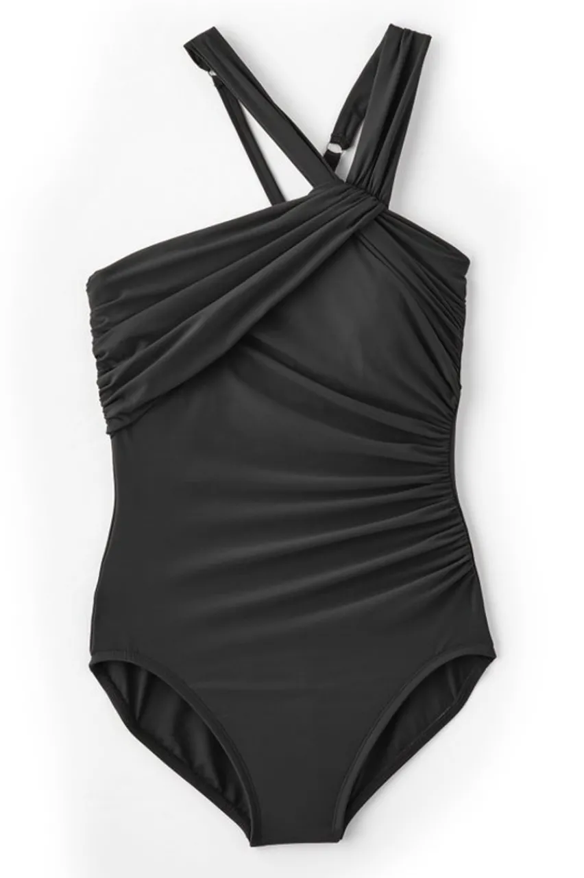 Soft Surroundings Miraclesuit Rock Solid Europa 1Pc- Swimwear