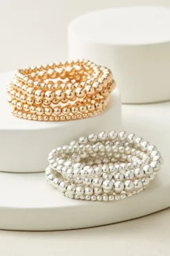 Soft Surroundings Miranda Beaded Bracelet Set- Jewelry|Bracelets