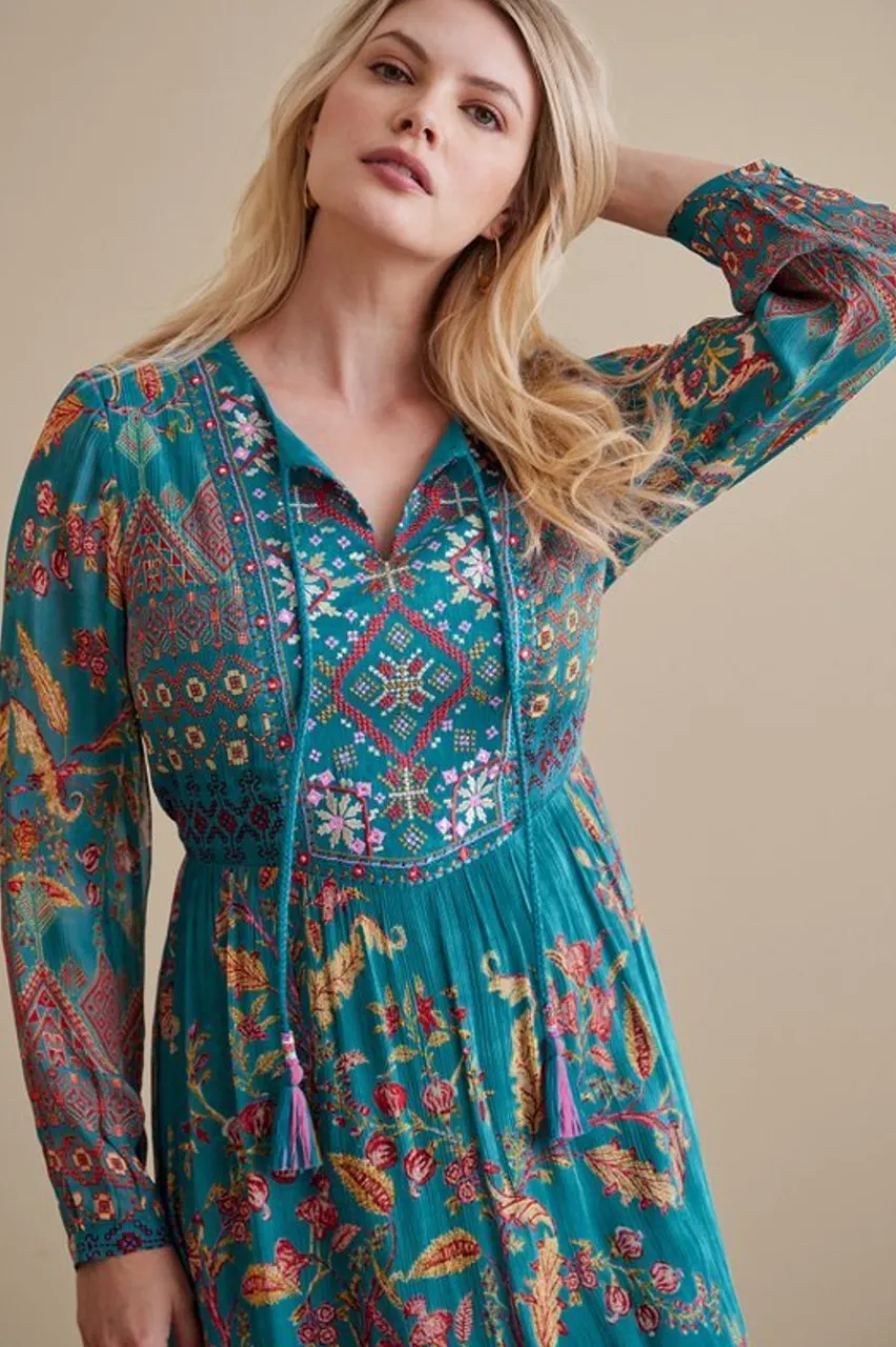 Soft Surroundings Mirapani Dress- Dresses