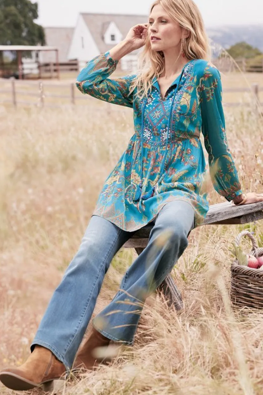 Soft Surroundings Mirapani Tunic- Tops|Tunics & Leggings