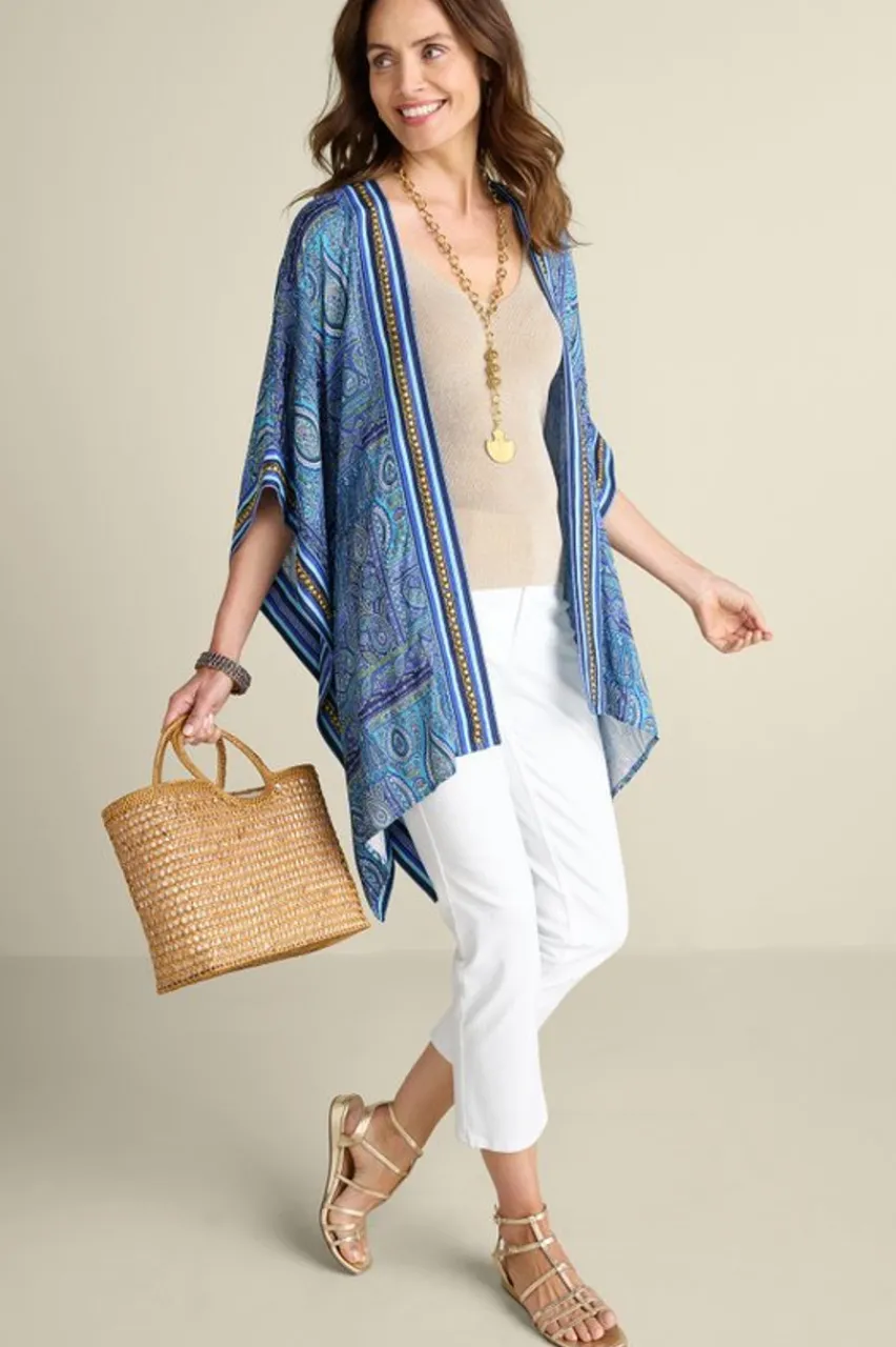 Soft Surroundings Miravelle Kimono- Toppers|Jackets & Coats