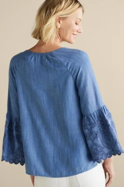 Soft Surroundings Misty Tencel™ Shirt- Tops