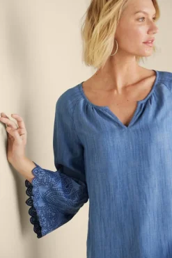Soft Surroundings Misty Tencel™ Shirt- Tops