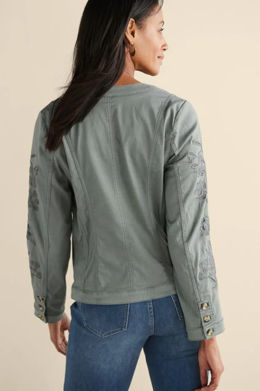 Soft Surroundings Monterey Utility Jacket- Toppers|Jackets & Coats