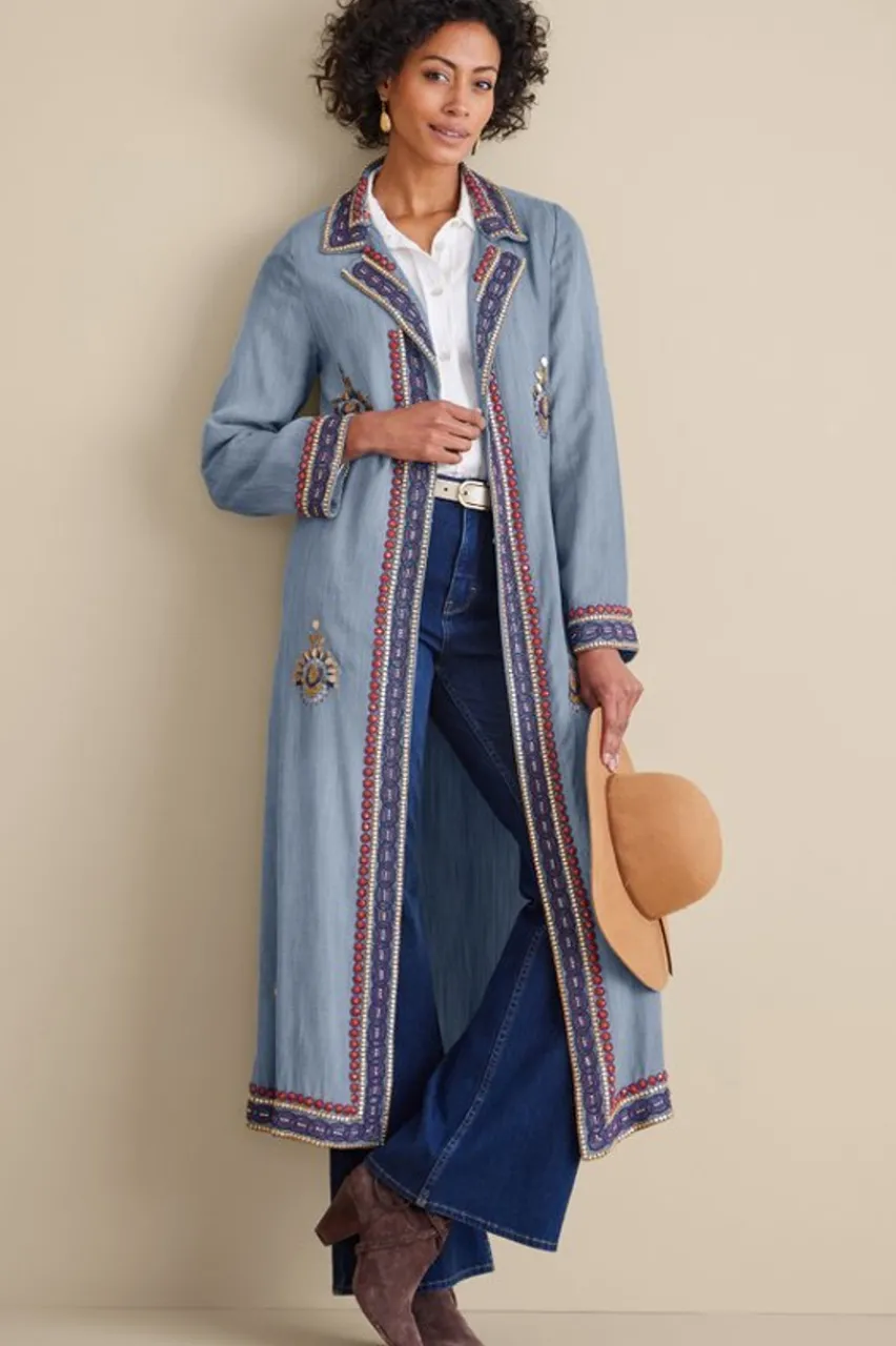 Soft Surroundings Morena Duster- Toppers|Jackets & Coats