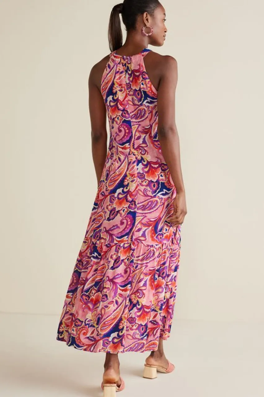 Soft Surroundings Nalani Gauze Maxi Dress- Dresses