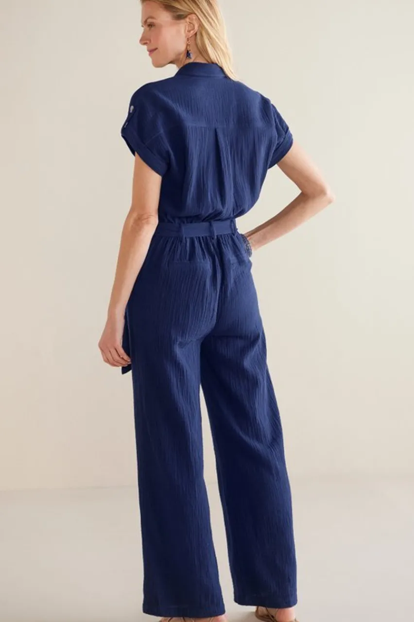 Soft Surroundings Natasha Gauze Jumpsuit- Dresses|Jumpsuits