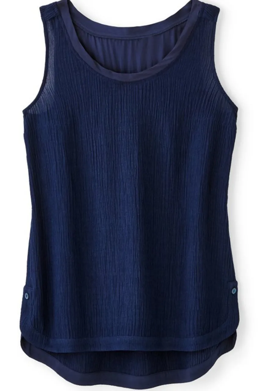 Soft Surroundings Oceo Gauze Tank- Tops