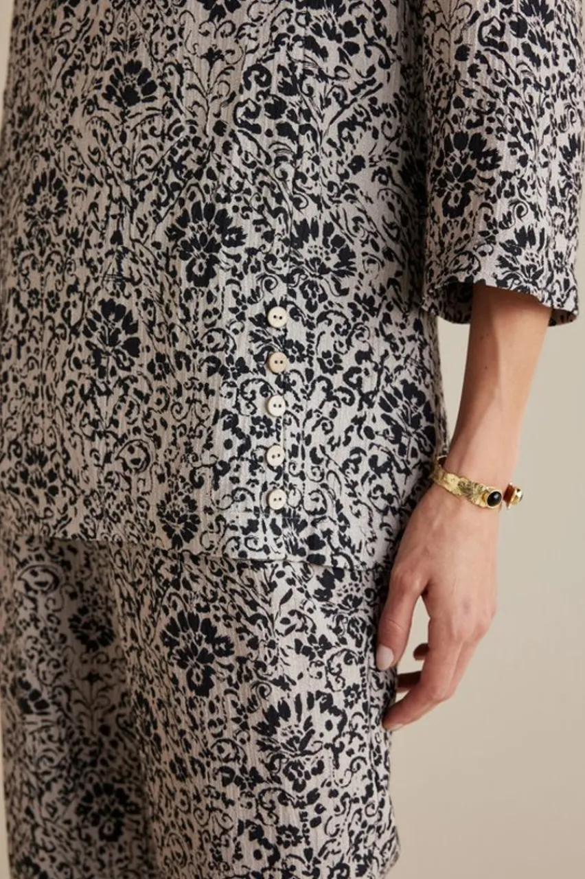 Soft Surroundings Oceo Gauze Tunic- Tops|Tunics & Leggings