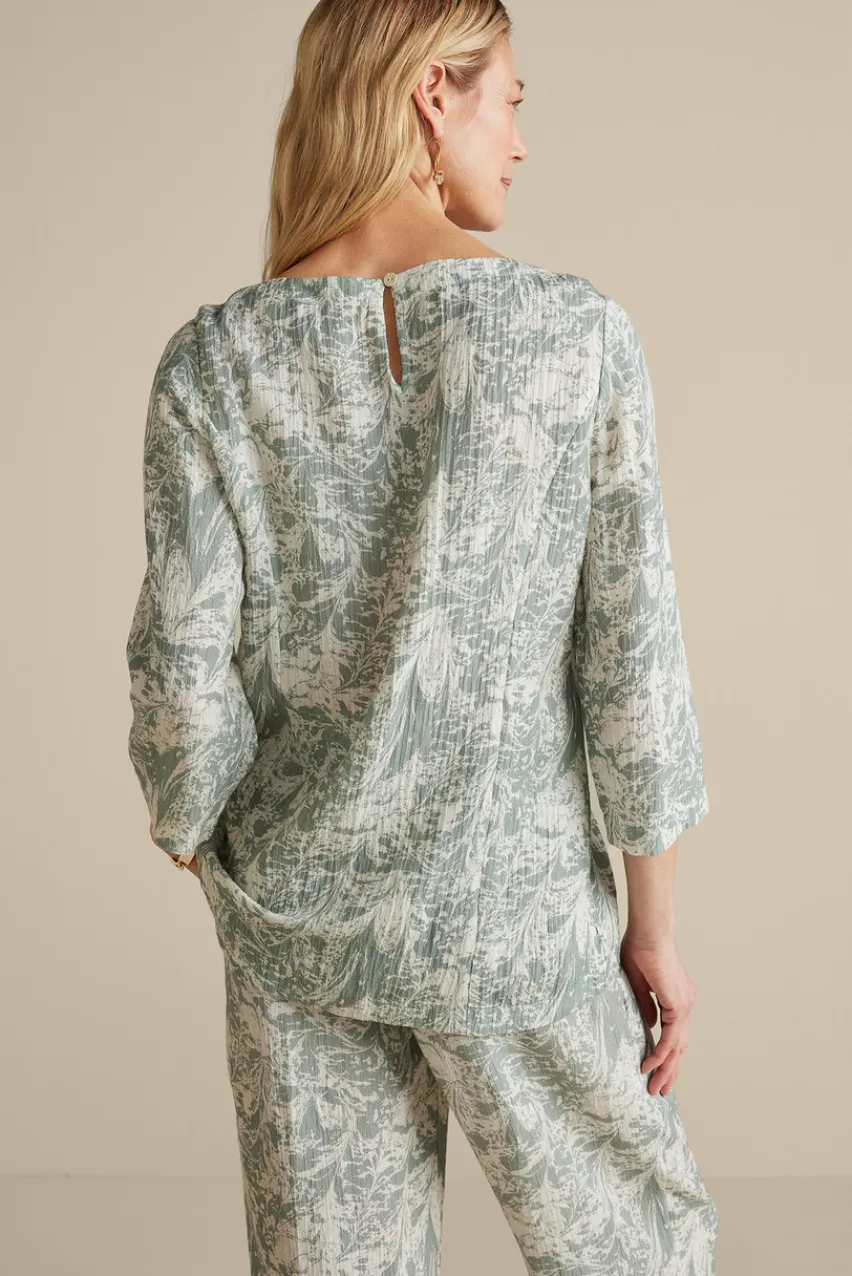 Soft Surroundings Oceo Gauze Tunic- Tops|Tunics & Leggings