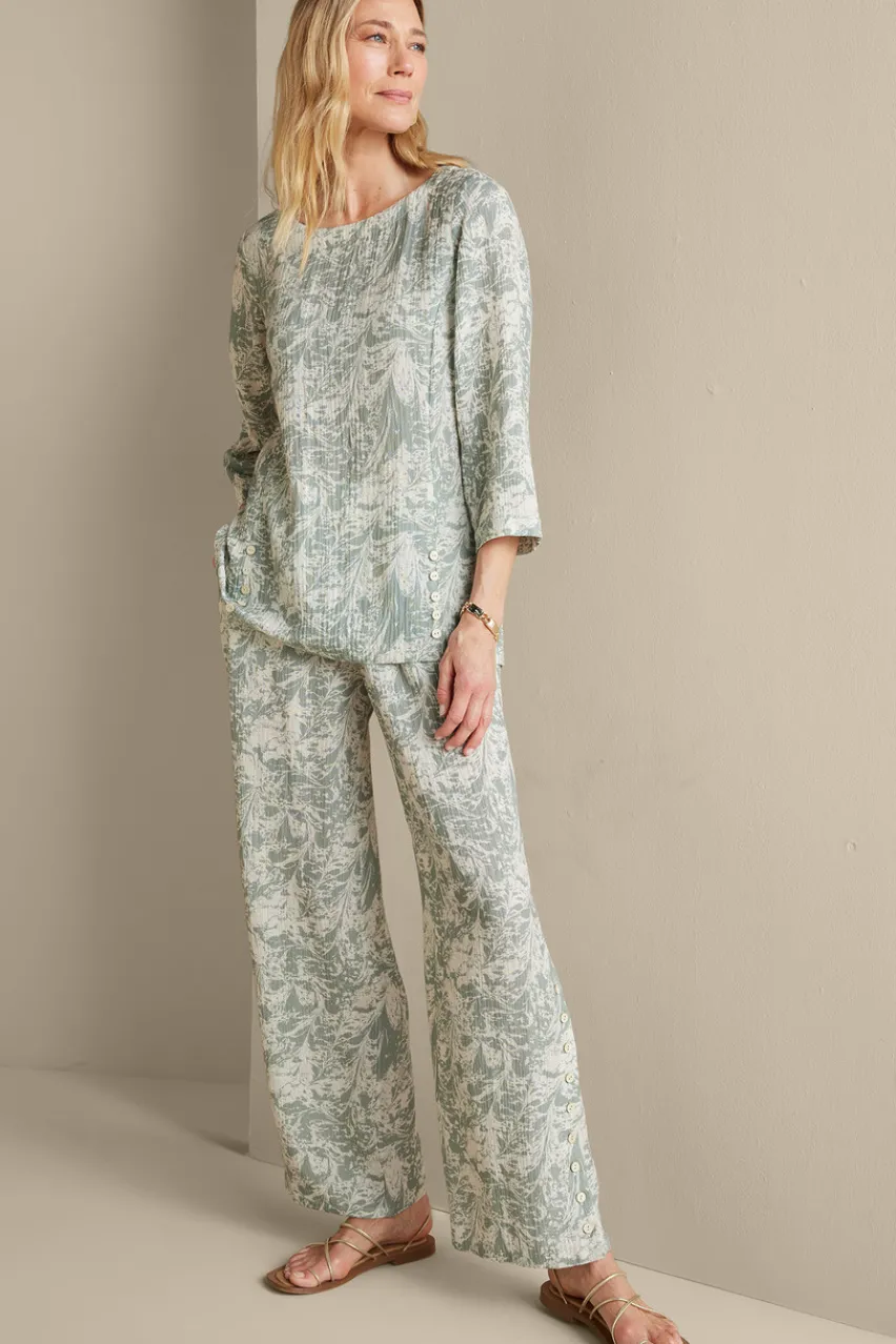 Soft Surroundings Oceo Gauze Tunic- Tops|Tunics & Leggings