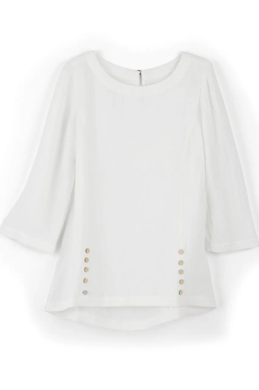 Soft Surroundings Oceo Gauze Tunic- Tops|Tunics & Leggings