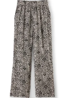 Soft Surroundings Oceo Gauze Wide-Leg Pants- Pants