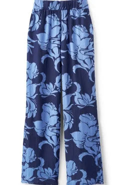 Soft Surroundings Oceo Gauze Wide-Leg Pants- Pants