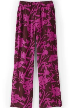 Soft Surroundings Oceo Gauze Wide-Leg Pants- Pants