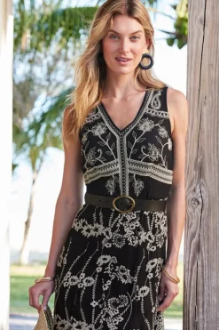 Soft Surroundings Olivia Maxi Dress- Dresses