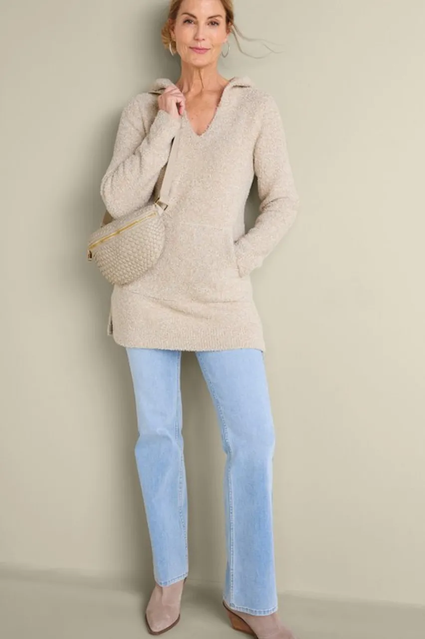 Soft Surroundings Orabella Sweater Hoodie- Tops|Sleepwear & Lounge