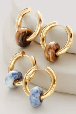 Soft Surroundings Orion Hoop Earrings- Jewelry|Earrings