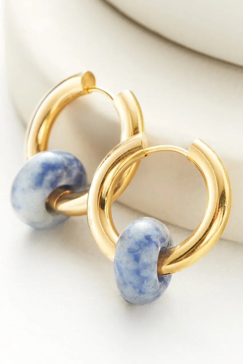 Soft Surroundings Orion Hoop Earrings- Jewelry|Earrings