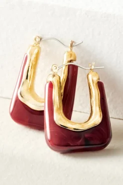 Soft Surroundings Parker Square Hoop Earrings- Jewelry|Earrings