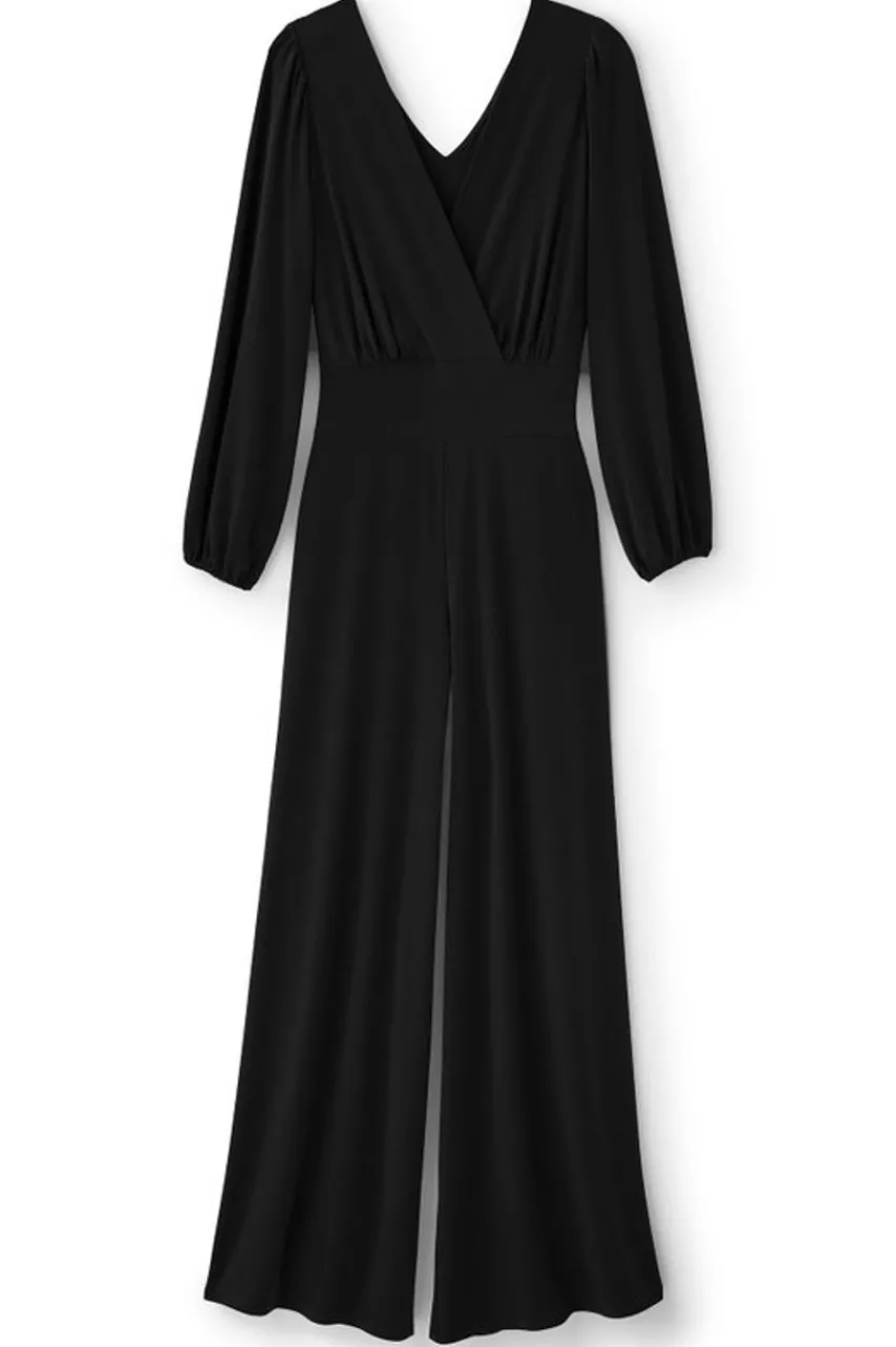 Soft Surroundings Penelope Long Sleeve Jumpsuit- Dresses|Jumpsuits