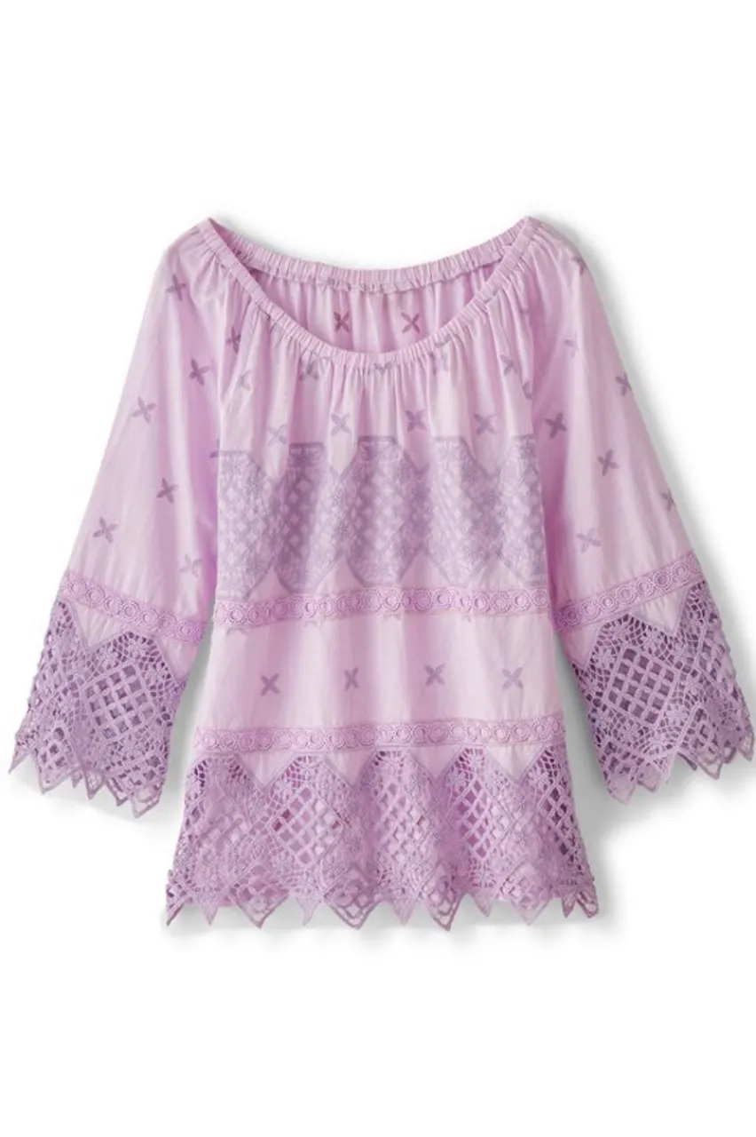 Soft Surroundings Pilar Off The Shoulder Top- Tops