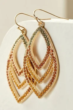Soft Surroundings Pluma Drop Earrings- Jewelry|Earrings