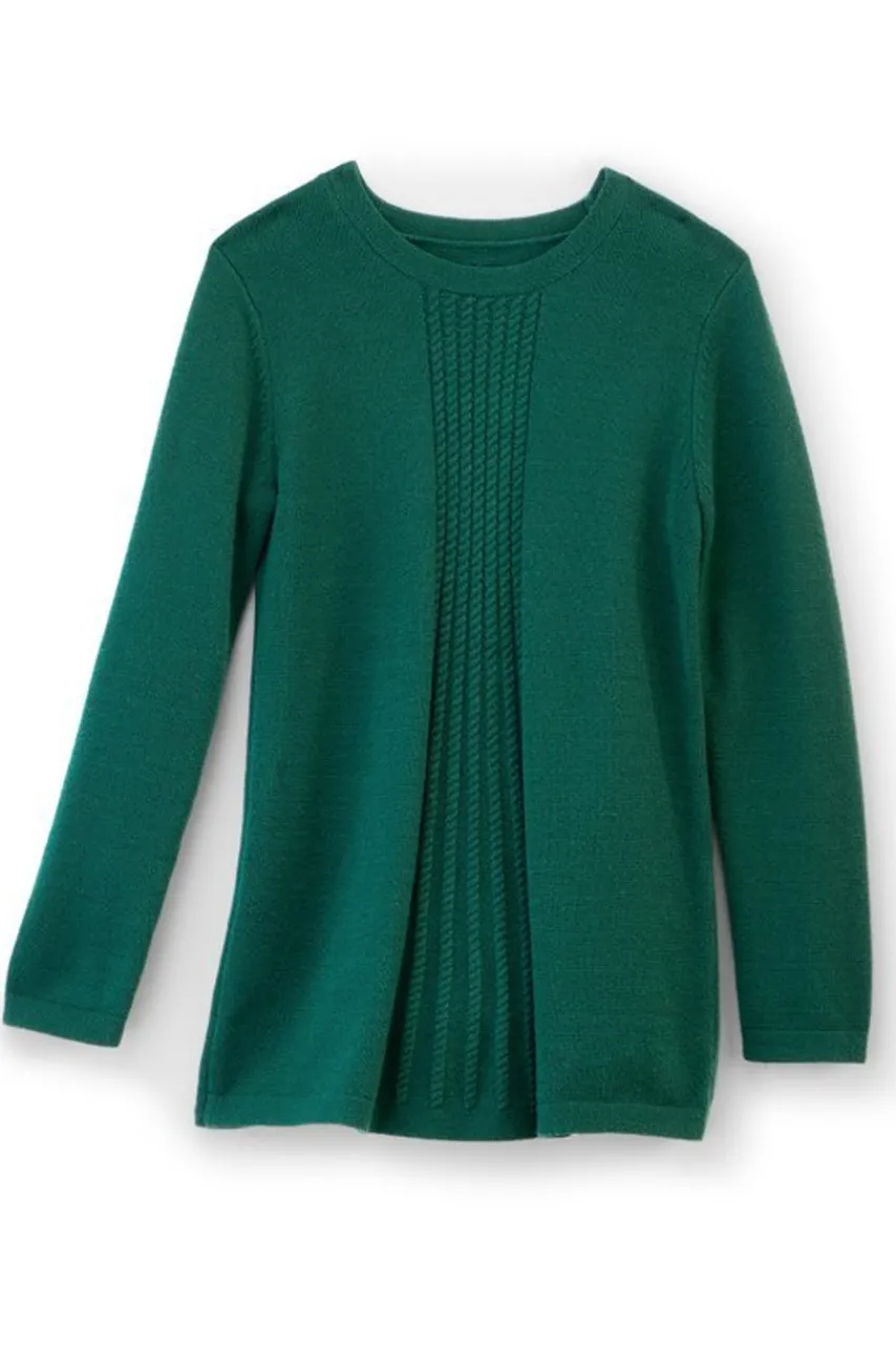 Soft Surroundings Priscilla Pullover Tunic Sweater- Tops|Sweaters & Cardigans