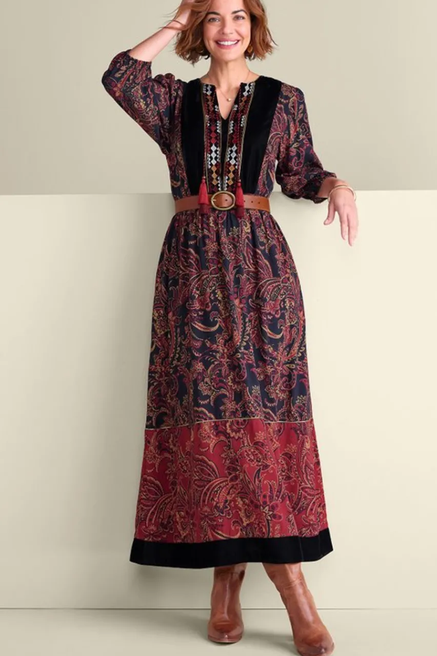 Soft Surroundings Quinn Maxi Dress- Dresses