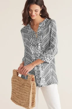 Soft Surroundings Ravello Top- Tops