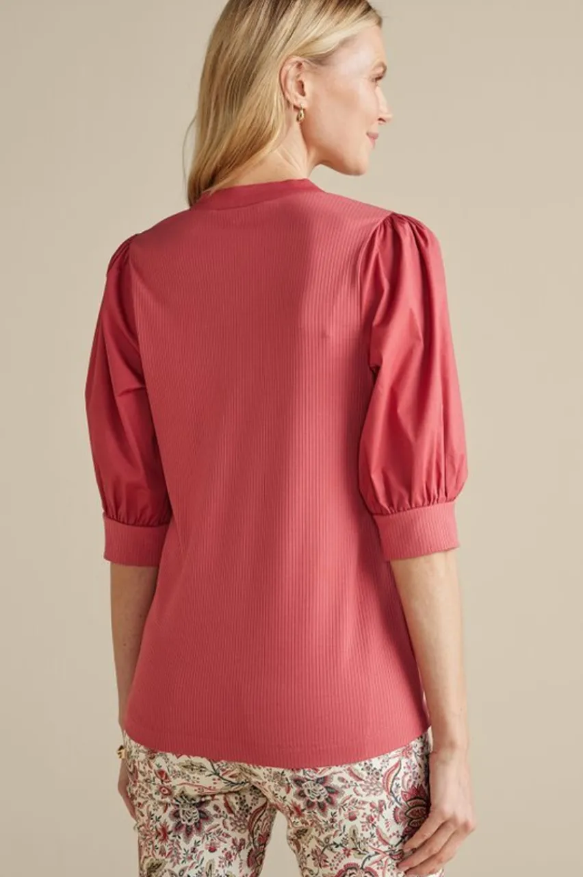 Soft Surroundings Raylee Knit Pullover- Tops