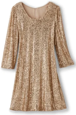 Soft Surroundings Sancerre Sequin Dress- Dresses
