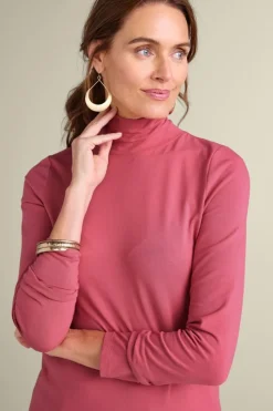 Soft Surroundings Sandie Knit Turtleneck- Tops
