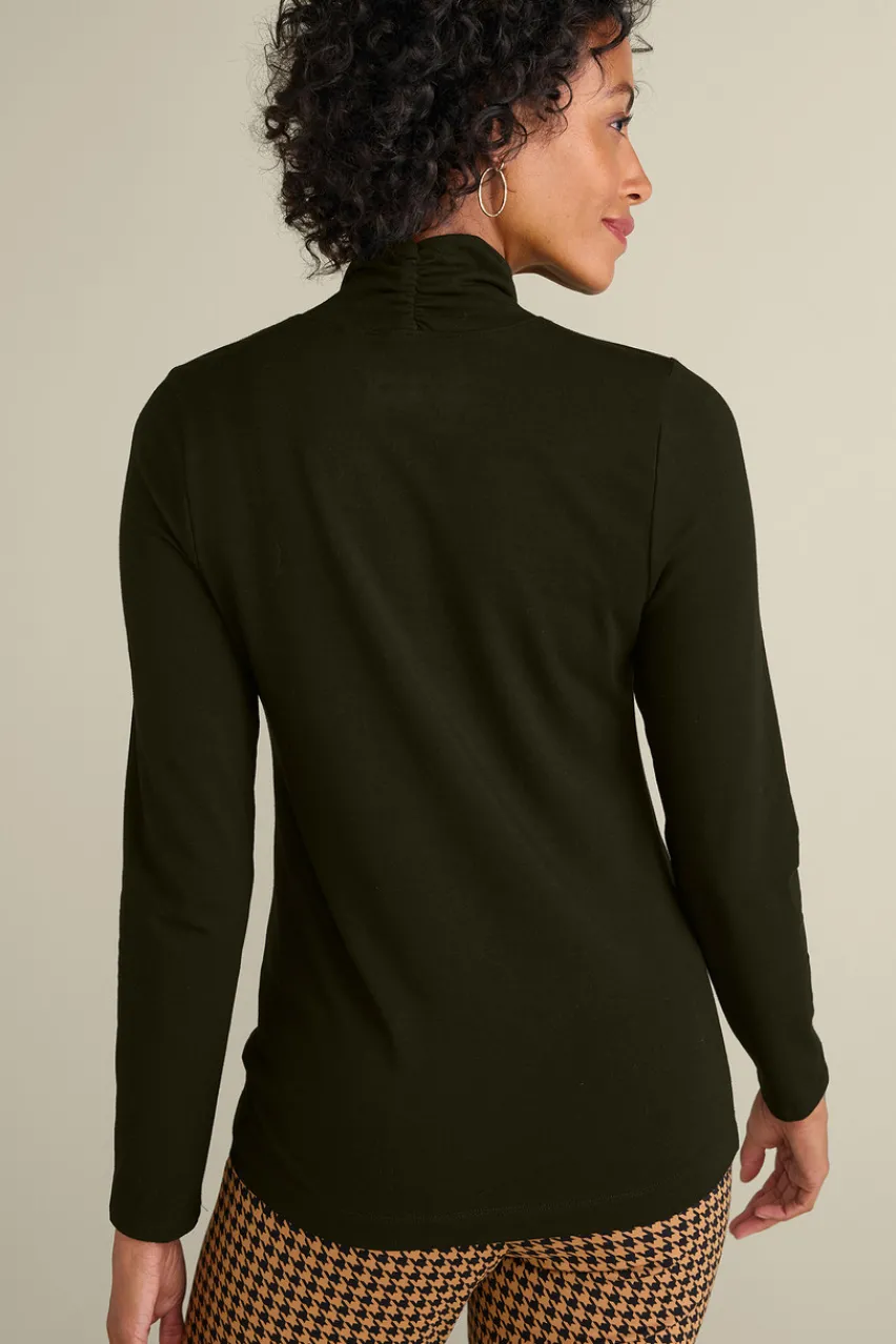 Soft Surroundings Sandie Knit Turtleneck- Tops