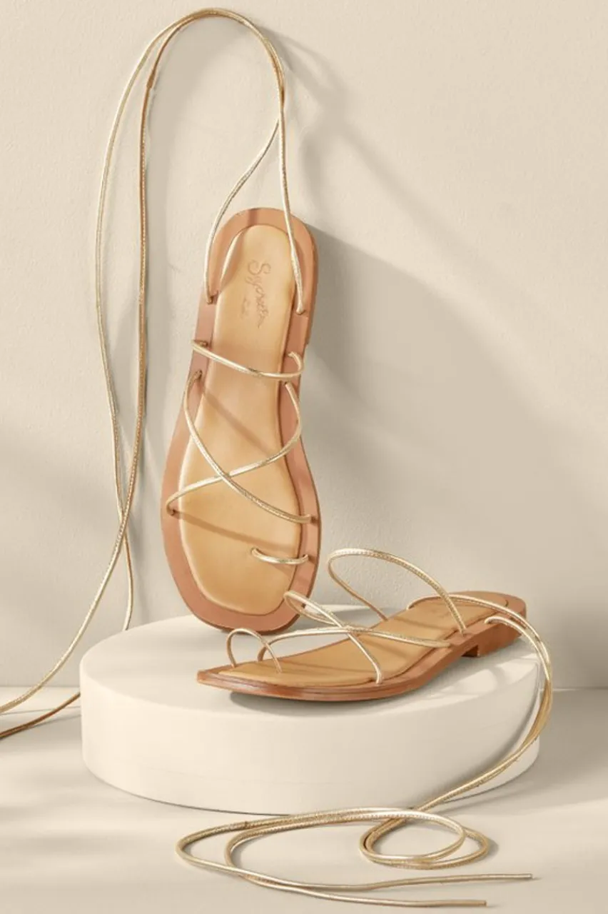 Soft Surroundings Seychelles Lilac Sandal- Shoes