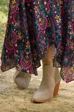 Soft Surroundings Seychelles Sedona Seamed Bootie- Shoes