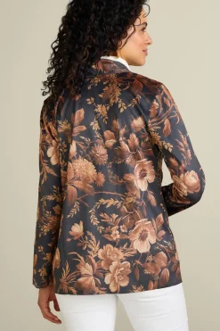 Soft Surroundings Shape Drape Faux Suede Jacket- Toppers|Jackets & Coats