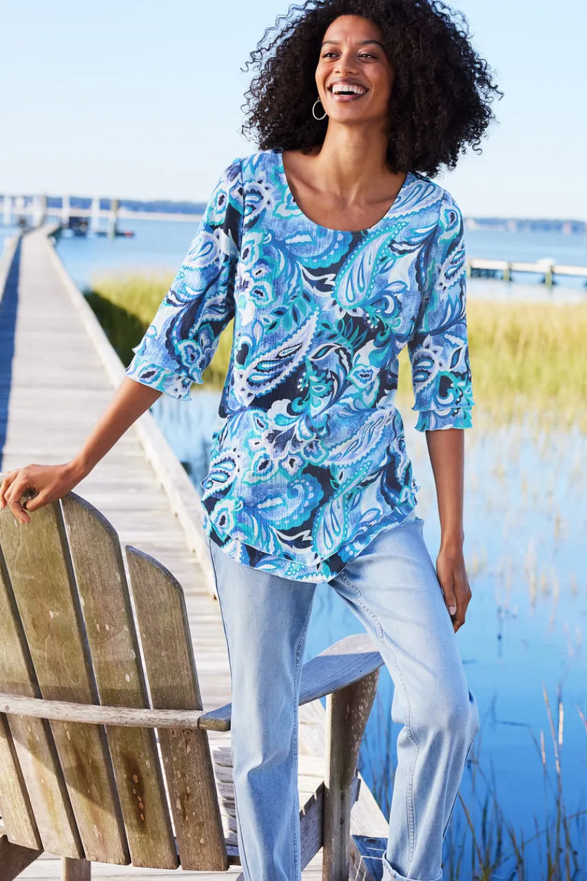 Soft Surroundings Siesta Key Tunic- Tops|Tunics & Leggings