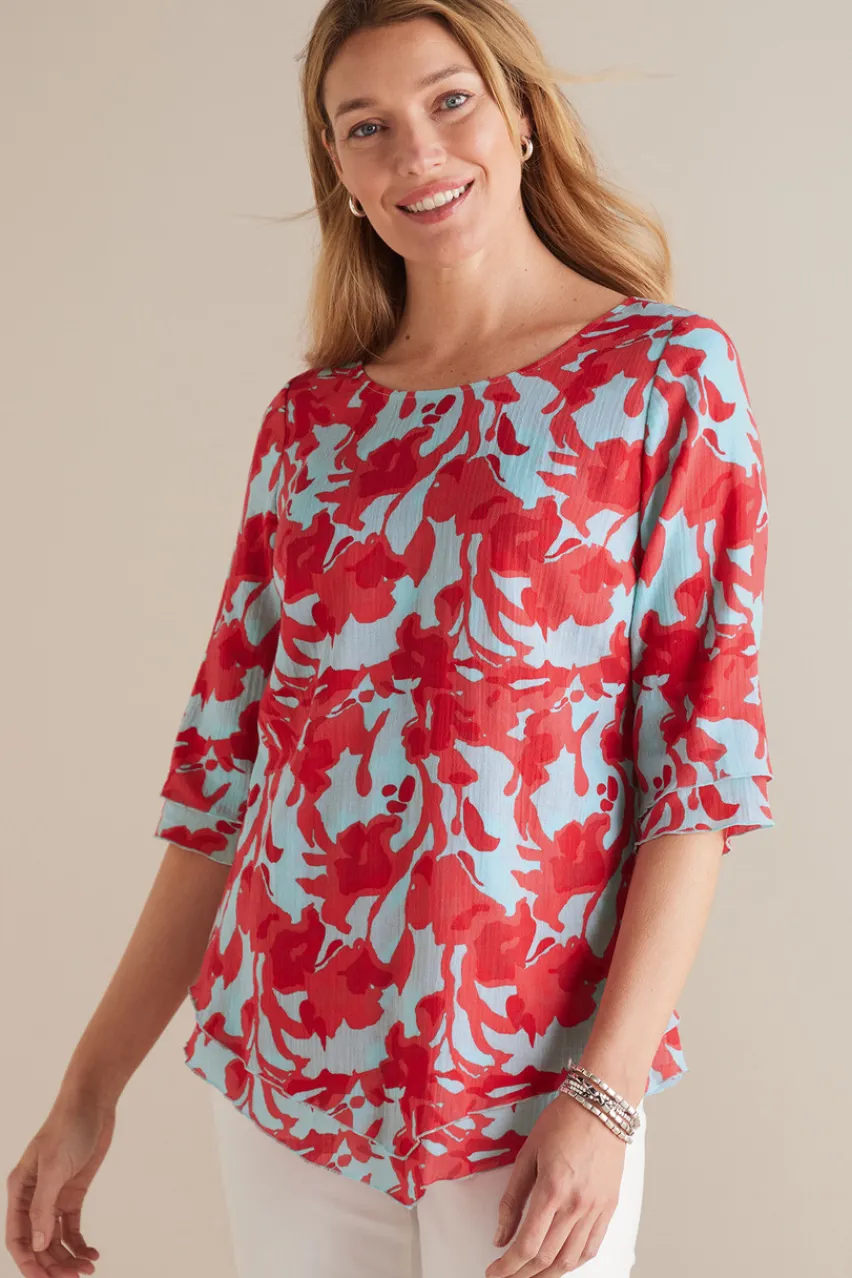 Soft Surroundings Siesta Key Tunic- Tops|Tunics & Leggings
