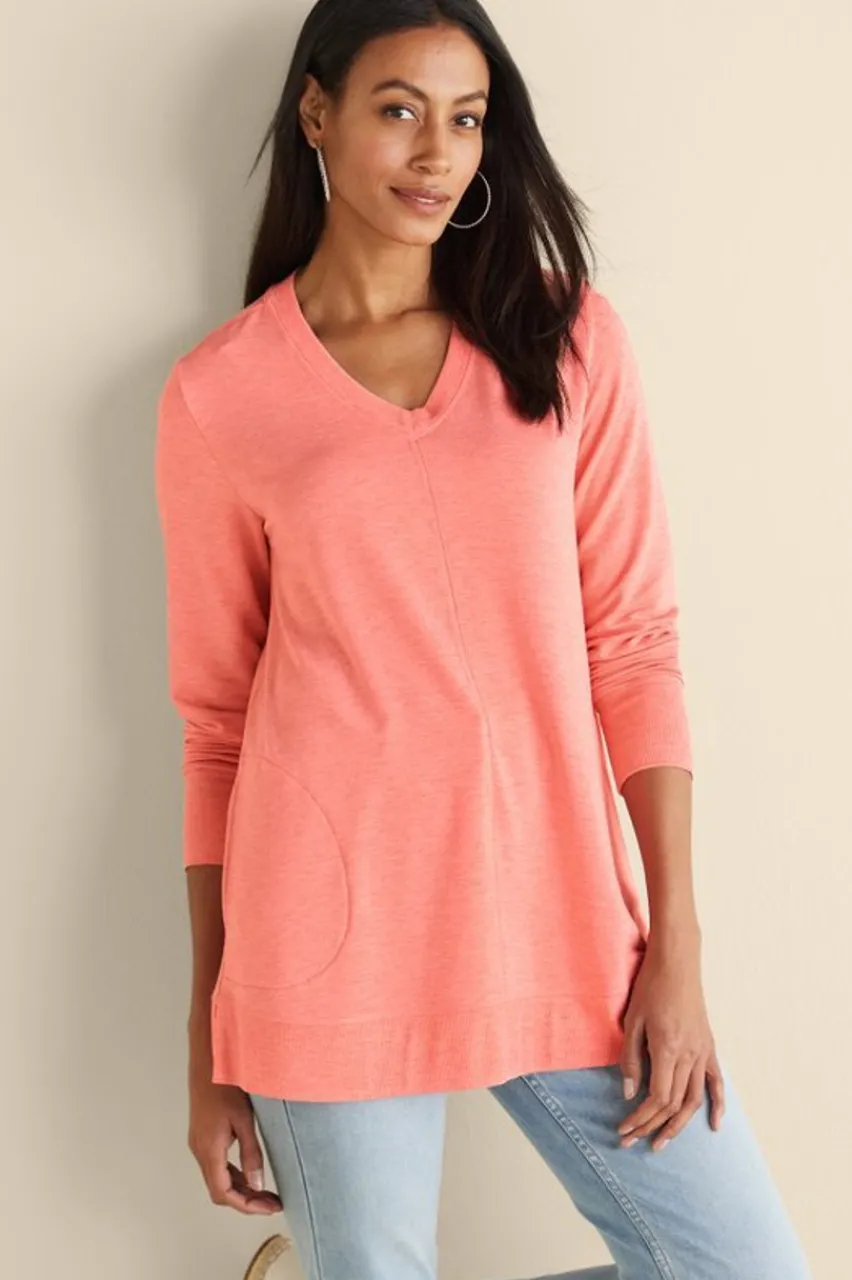 Soft Surroundings Siesta Soft Tunic- Tops|Tunics & Leggings